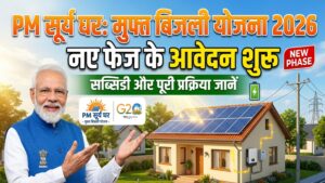 “PM सूर्य घर: मुफ्त बिजली योजना 2026 – नए फेज के आवेदन शुरू, जानें पात्रता
