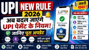 UPI New Rule 2026: अब बदल जाएंगे ऑनलाइन पेमेंट के नियम, जानिए पूरा अपडेट