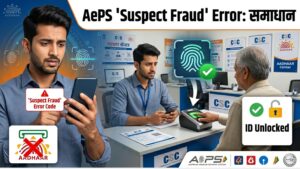 AePS ‘Suspect Fraud’ Error Code: आधार से पैसे निकालते समय यह एरर क्यों आ रहा है और आईडी कैसे अनलॉक होगी?